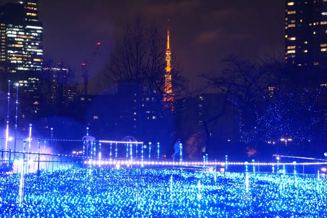 ミッドタウンイルミネーションの混雑状況と待ち時間は 穴場の時間帯はここ